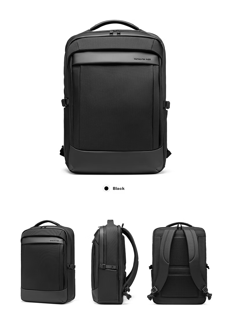 Xinxiuli Business Commute Backpack, Laptop Bag, 15.6-Inch Men's Backpack, Multifunctional Large Capacity, Eco-Friendly Antibacterial HS8 14