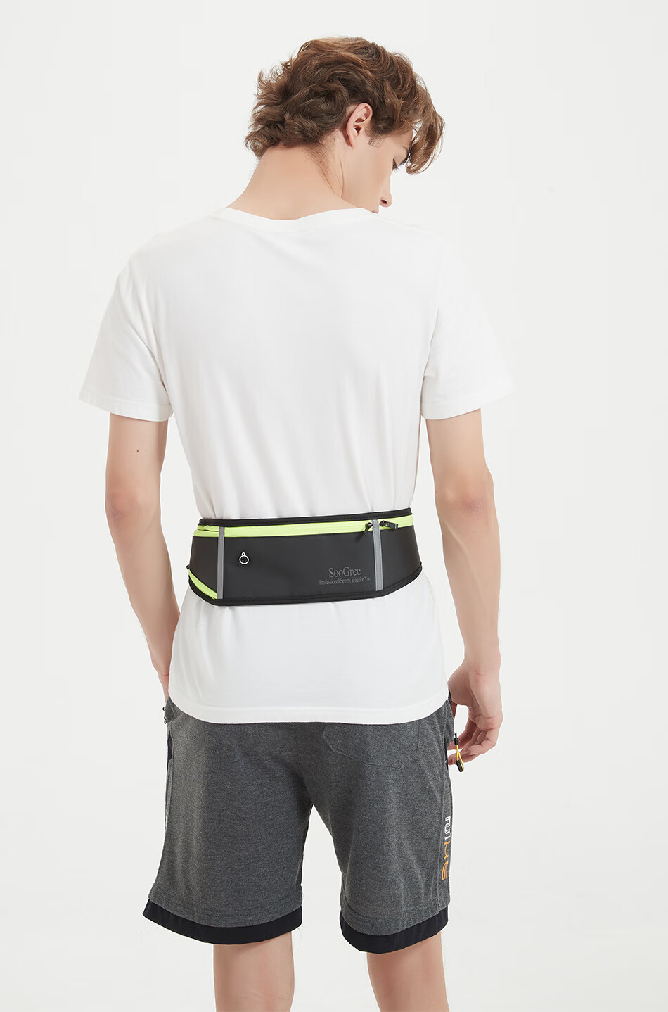 SooGree Sports Running Phone Waist Pack, Multifunctional Large Capacity Storage Bag for Men And Women, Outdoor Waterproof Adjustable Waist Belt Equipment 12