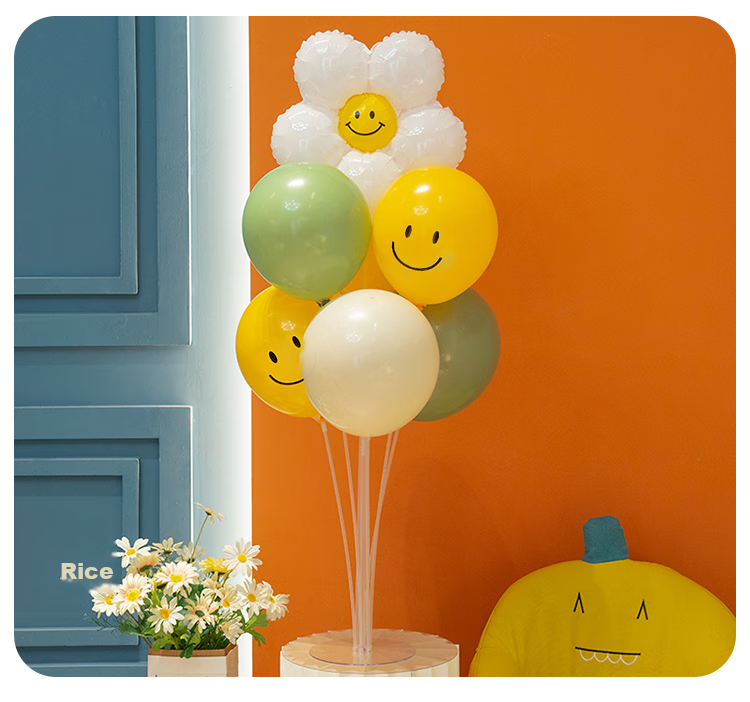 Jiayan Balloon Table Decoration, Autumn Sports Party Birthday Scene Setup, Kindergarten Decoration, Photo Props 4