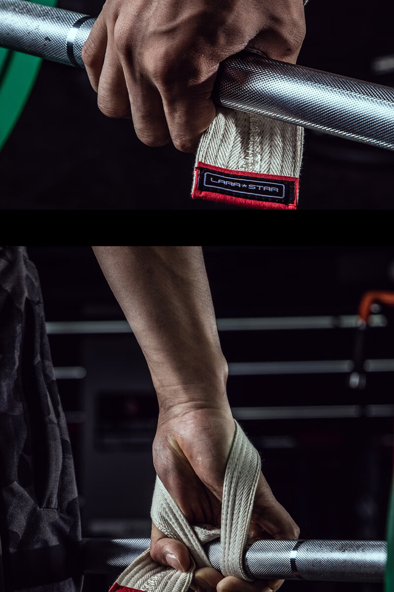 LARASTAR Pull-Up Assist Band for Fitness, Weightlifting, Grip Strength, Rowing, Hand Protection And Pull-Ups 6