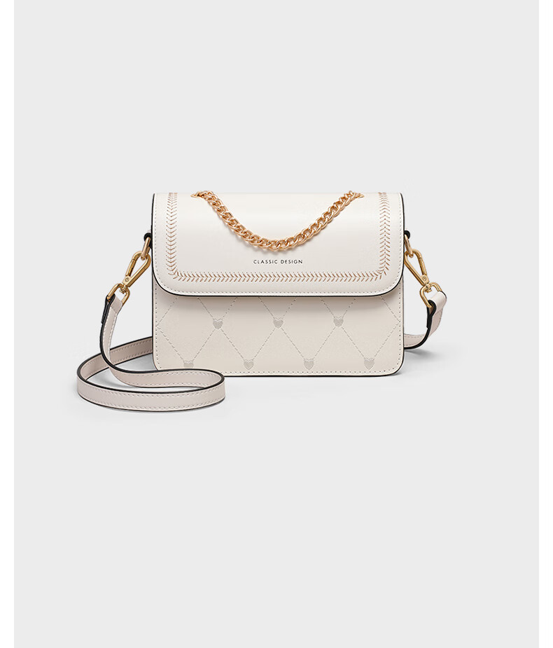 Viney Leather Handbag, Women's Stylish Crossbody Small Square Bag, Light Luxury Shoulder Bag, Practical Birthday And Mother's Day Gift for Mom 16