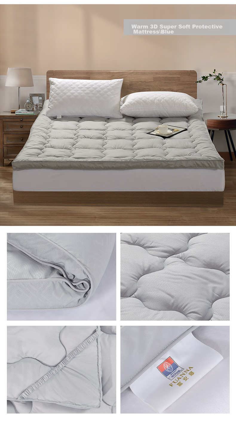 FUANNA Mattress Protector, Non-Slip Thickened Bed Pad, Foldable Washable Mat, Enlarged Tatami Pad for 1.8-Meter Bed 14