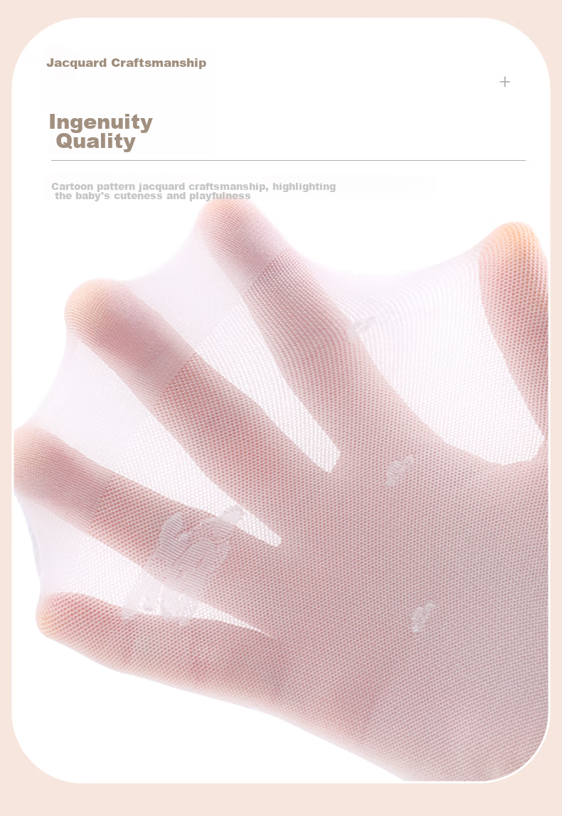 Zhiyouban Children's Stockings, Summer Thin Leggings, Baby Pantyhose, Ultra-Thin Dance Mosquito-Proof Socks, White Girls' Tights 4