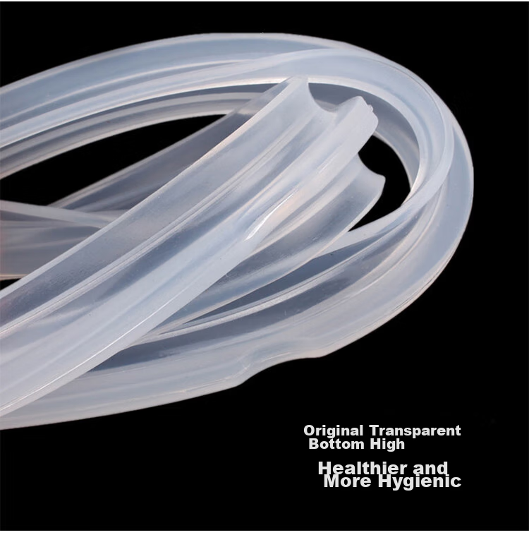 Shuangwei Compatible Sealing Ring for Midea Electric Pressure Cooker, Gasket for Electric Pressure Cooker Lid, Four-Clasp Silicone Ring for 5L/6L Universal Pressure Cooker, Accessory YLG-Sealing Ring 6