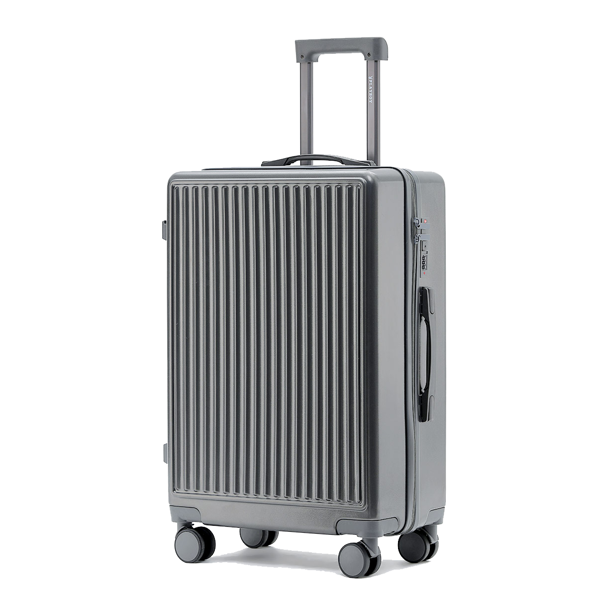 Huahuagongzi Luggage Suitcase with Universal Wheels, Durable And Large Capacity Travel Case, Gray, 26-Inch Large Capacity - Requires Check-I