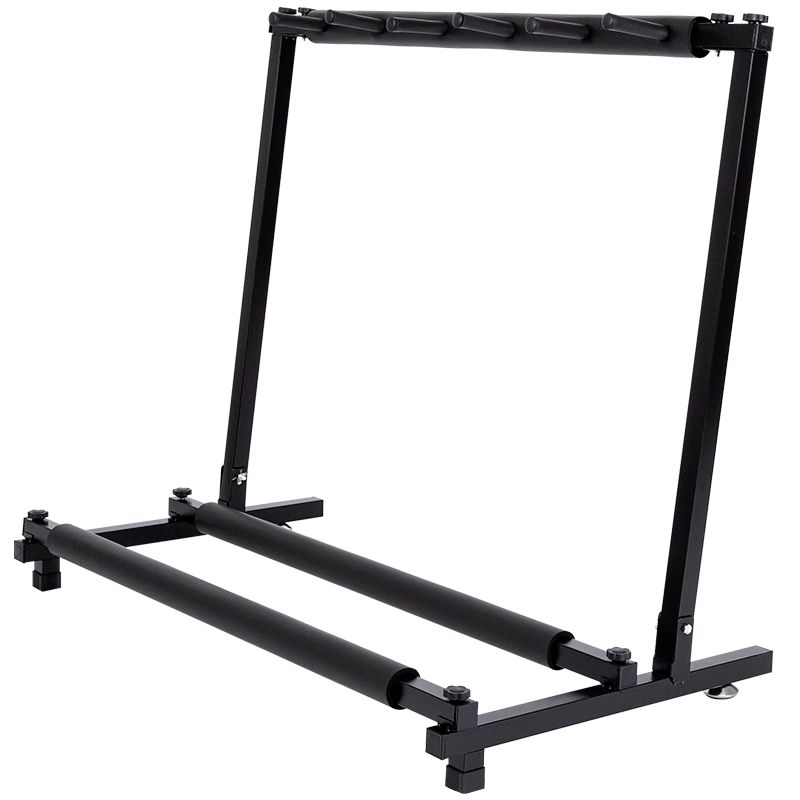 AODSK AGS-05 Guitar Stand, Floor-Standing Guitar Holder, Home Display Multi-Head Stand, Floor Placement Rack, 5 Sets