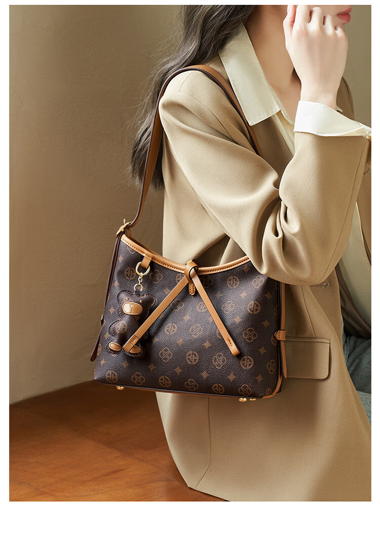 Aokang Women's Large Capacity Hobo Underarm Tote Bag Luxury Crossbody Shoulder Bag Birthday New Year Gift for Girlfriend Wife 1