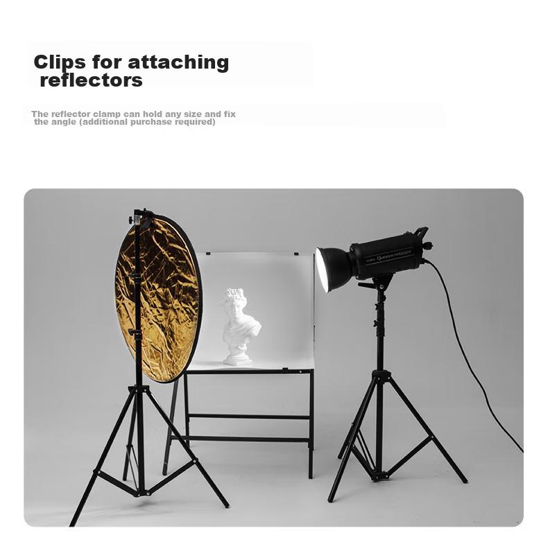 AMBITFUL Zhijie 80*120cm Two-In Gold And Silver Reflective Board, Photography Prop, Fill Light Board, Folding Diffusion Board, Light Control Board, Soft Light Board, Photography Equipment 5