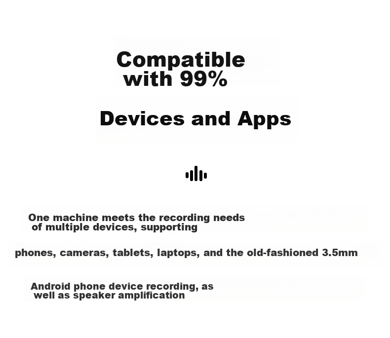 Masentek K1 Wireless Lavalier Microphone, Live Streaming Headset, Host-Specific Microphone, Recording And Amplification Device, Small Bee One-To System, Suitable for Smartphones, Computers, And Canon Cameras 28