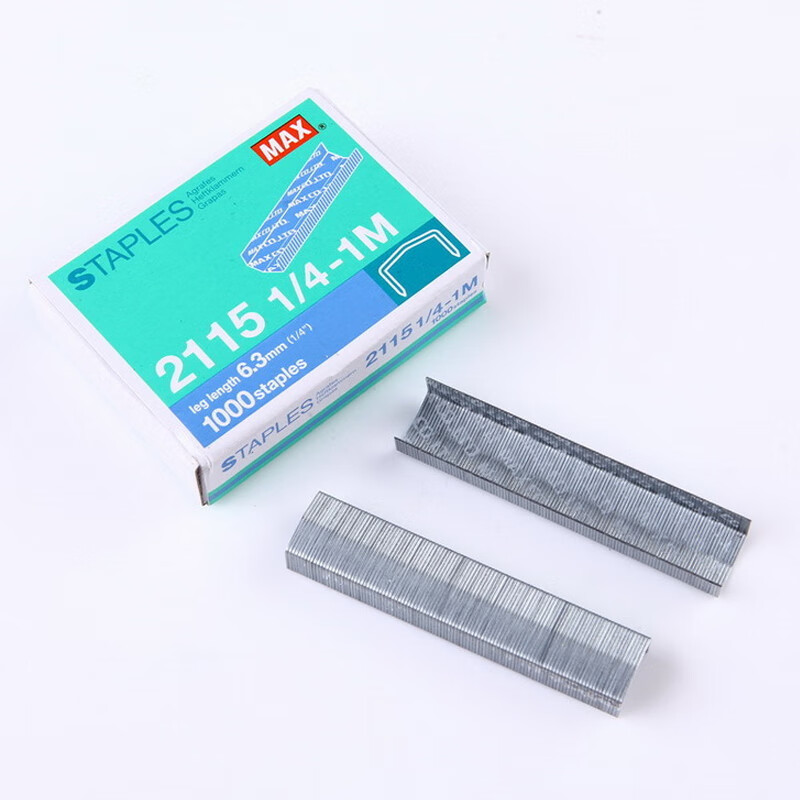 Скобы MAX 2115, 2115 1/4-1M, 4 коробки по 1000 штук