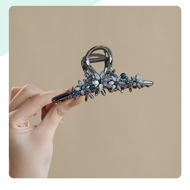 CHIMERA Luxury Hair Claw Clip, High-End Hair Accessory for Women, Elegant Rhinestone Hairpiece for Back of Head, Birthday Gift for Wome 8