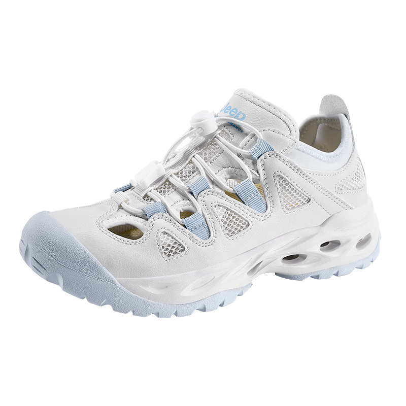 Jeep Water Shoes for Men And Women, Outdoor Breathable Hiking Shoes, Women's Amphibious Quick-Drying Crocs-Style Shoes, Non-Slip Wear-Resistant Mountaineering Shoes for Wome