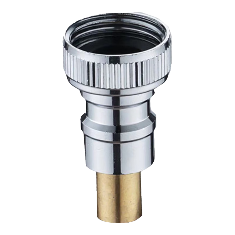 Keruier Washing Machine Faucet Stop Valve, Faucet Adapter with 1/2 Inch Threaded Water Pipe Interface, Stop Valve for Washing Machine Inlet Pipe, Anti-Drop Stop Valve Angle Valve