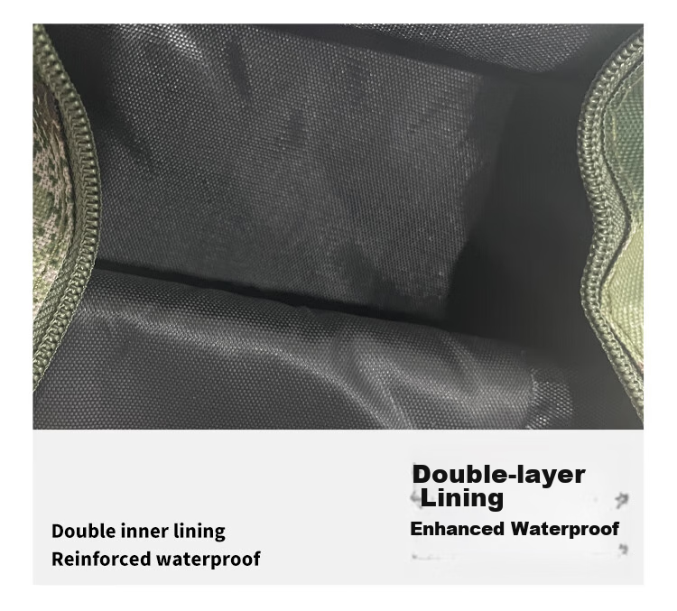 Pangdaidai Camouflage File Bag, Document Organizer, Office Meeting Handbag, 32*4*37cm 5