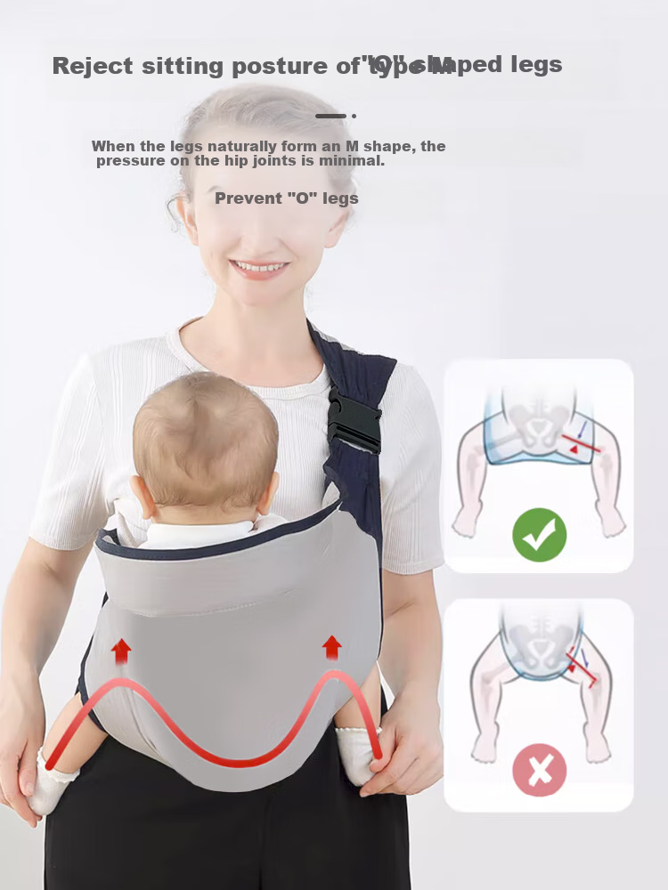9I9 Baby Carrier, Front And Cross-Carrier Dual-Use, Outdoor Use for Infants, Newborn Baby Carrying Aid, Multifunctional All-Season A75 9