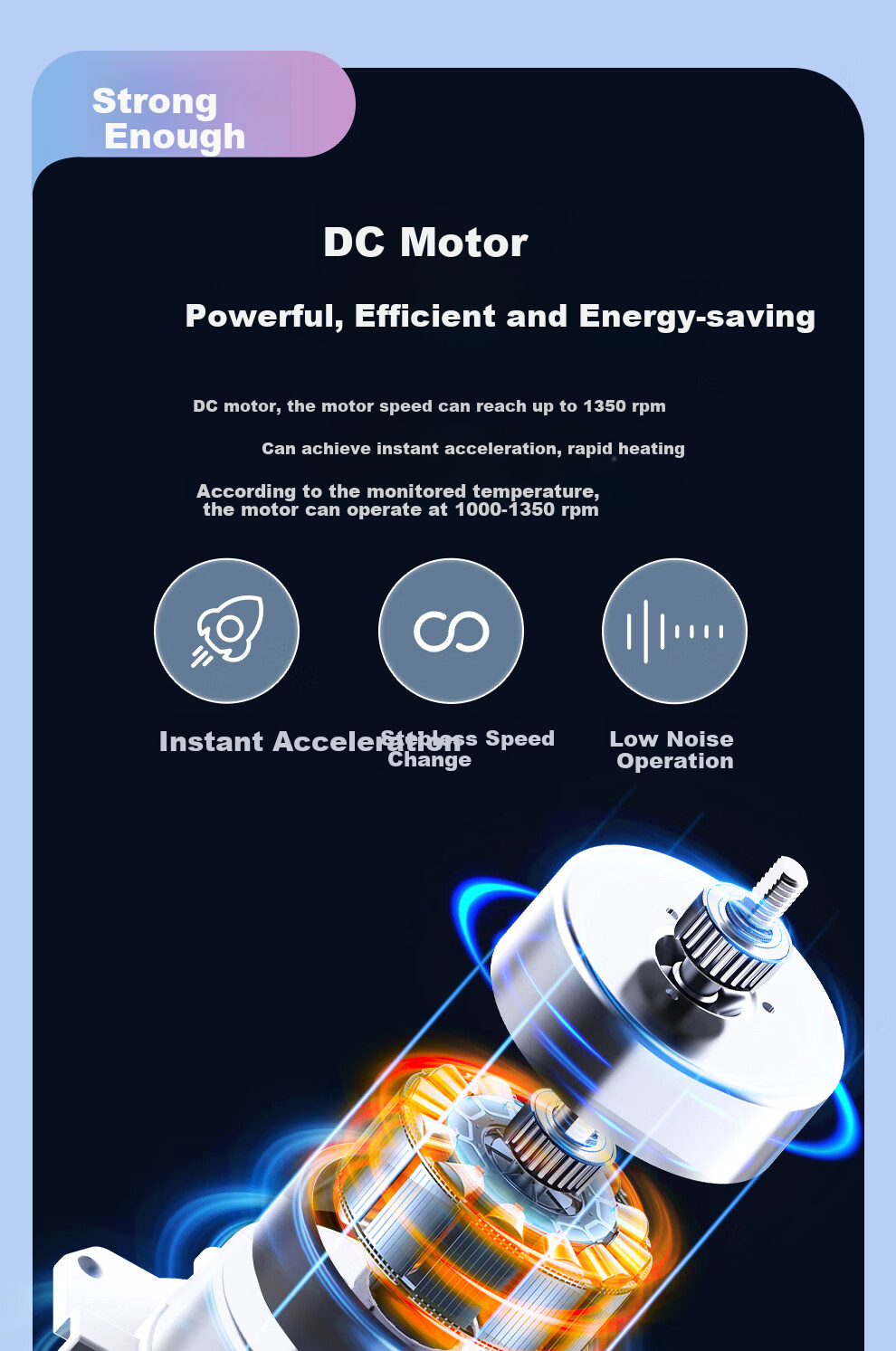 NVC Bathroom Heater with Dual Motors, 2600W, Exhaust Fan, Lighting, Integrated Warm Air Blower, 357B Integrated Ceiling-Mounted Unit 3