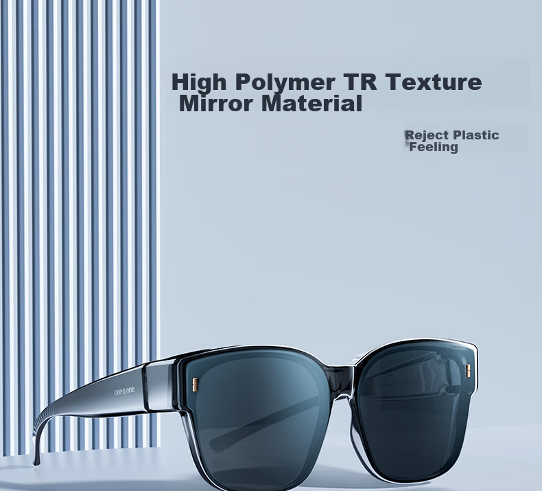 One&one Sunglasses Clip-On for Nearsightedness, Polarized UV Protection Sunglasses for Men And Women, Suitable for Driving And Travel 11
