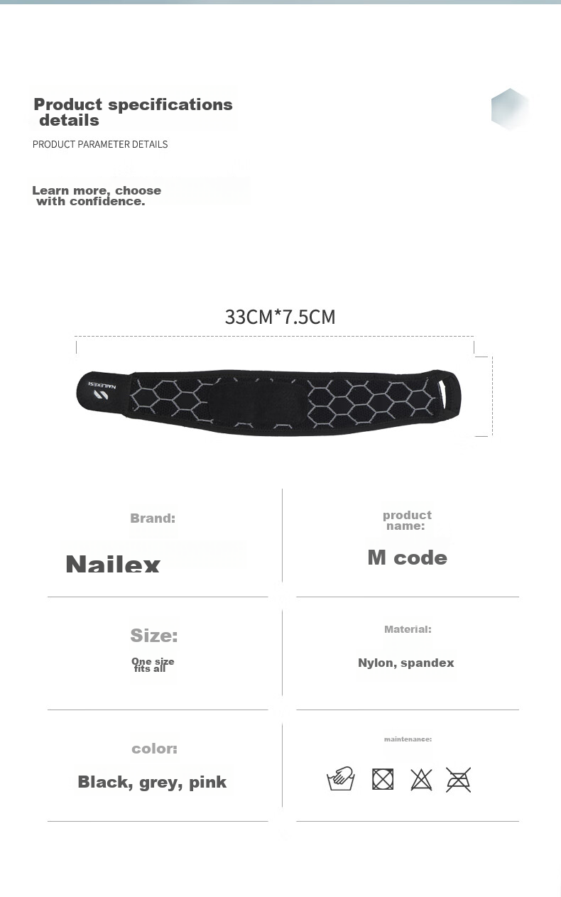 NAILEKESI N Badminton Specialized Wristband for Tendonitis, TFCC, Sports Wrist Strain, Sprains, Compression, Summer Protective Gear 13