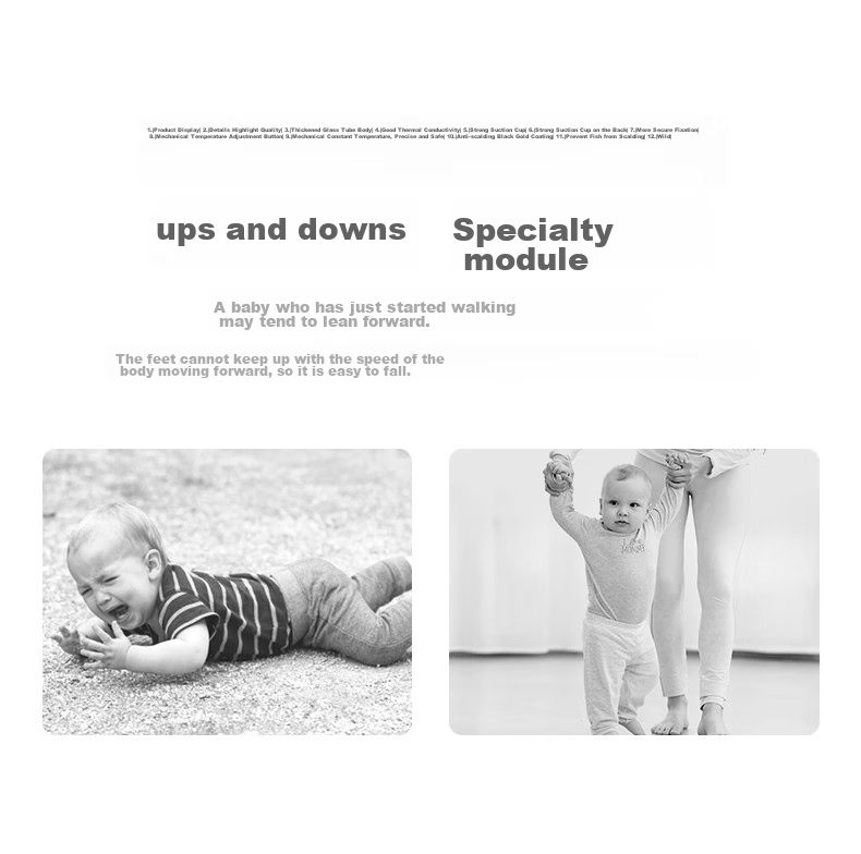 Babycare Toddler Walking Strap with Leash, Anti-Lost, Non-Choking, Breathable, Detachable, CNAS Certified, 0-24 Months 3