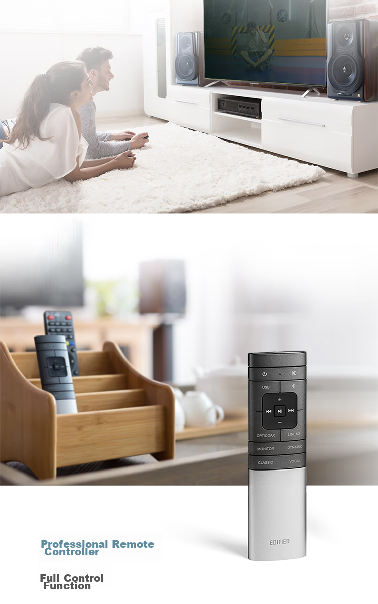 EDIFIER S3000MKII Wireless HiFi Active Speakers, Bookshelf Speakers, Bluetooth Speakers, Computer Speakers, TV Soundbar 2.0 16