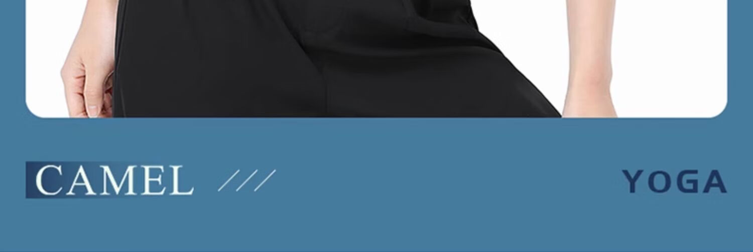 CAMEL Women's Yoga Top, Short-Sleeved, Breathable, Quick-Drying Running Shirt, Fitness Wear, Lightweight Sports T-Shirt Y24BAT6009 11