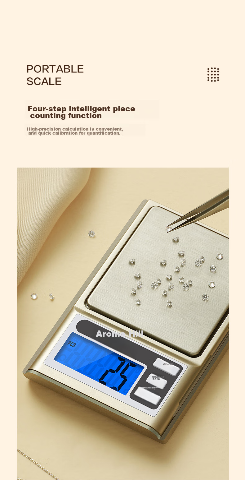 Xiangshan Electronic Scale, Jewelry Scale, Kitchen Scale, High Precision 0.01 Gram Weight Scale, Chinese Medicine Scale, Gold Scale, Mini Pocket Scale, Electronic Scale 6