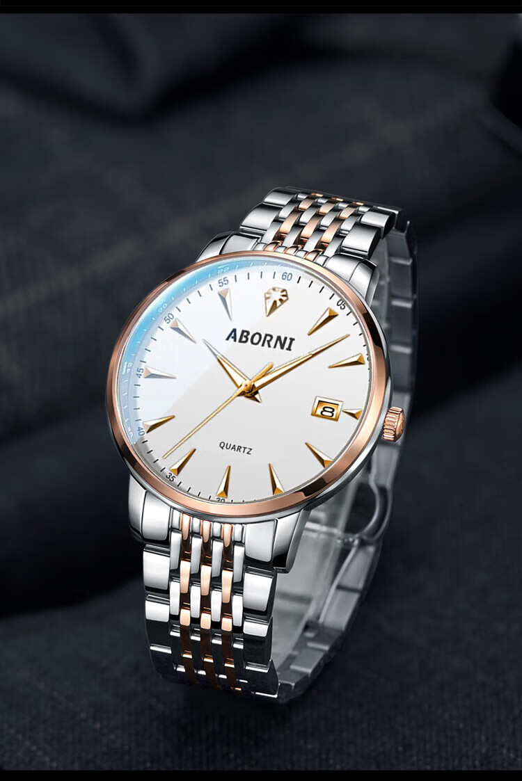 ABORNI Quartz Watch for Men, Mechanical Feel, Business Casual, Fashionable Chinese Watch, New Year's Gift for Boyfriend Or Husband 23