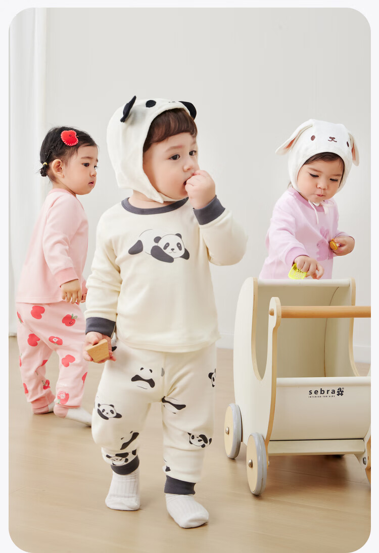 Minibala [Plant Core] Cotton Underwear Set for Boys And Girls, Baby Soft Base Layer 11
