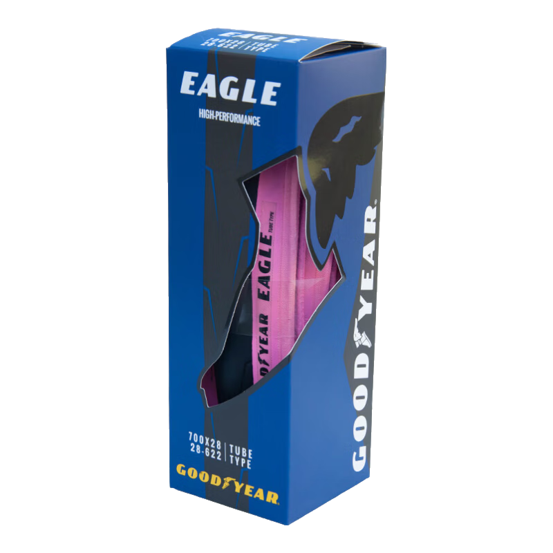 Goodyear Bicycle Road Bike Accessories 700×25 Tire EAGLE All-Purpose Puncture-Resistant Open Tire Pink