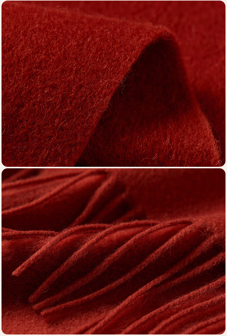 JIUMU Pure Wool Scarf for Women, Autumn And Winter Neck Warmer, Ladies' Warm Shawl, Gift for Women, Gift for Mom, Mid-Autumn Festival Birthday Present 17