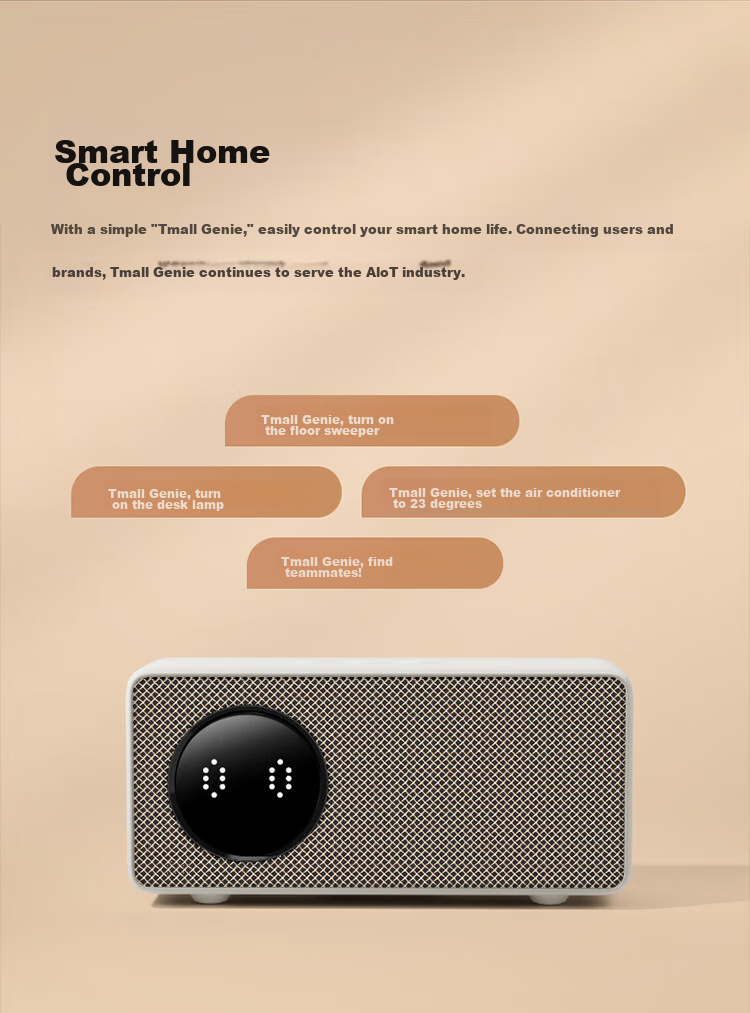 Wae [Subsidies] Tmall Genie IN Sugar 6 Smart Speaker Bluetooth Audio Large Model Question-Answering Voice Control Children's Early Education Alarm Clock Milk Candy Color Birthday Gift 18