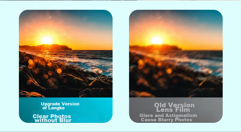LLUNC Camera Lens Protector for Huawei Mate60pro Mate60pro+, Rear Camera Protective Film, High-Definition AR Anti-Glare Scratch-Resistant Phone Film, 2-Pack 8