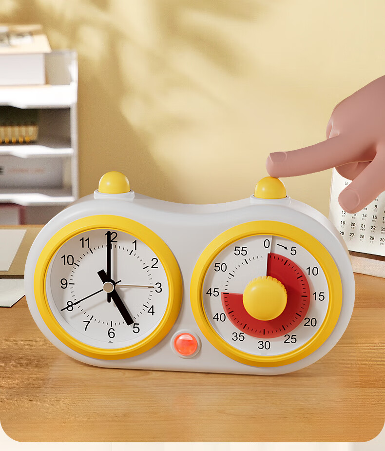 QITE Timer Alarm Clock Smart 2026 New Model Student-Specific Wake-Up Device Electronic Clock Watch Desktop Countdown Elementary School Student Learning Timer Gift 12