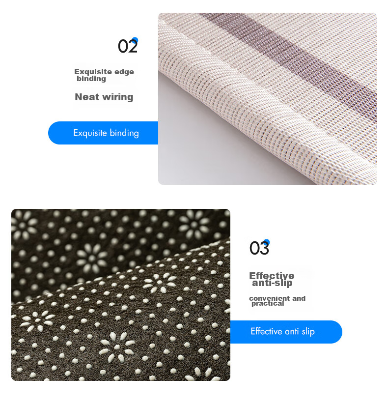 Qiqijia Ice Silk Seat Cushion, Breathable Cooling Pad for Summer, Office Chair Pad, Long-Sitting Breathable Cooling Mat, Butt Pad, Seat Cushion, Chair Pad 7