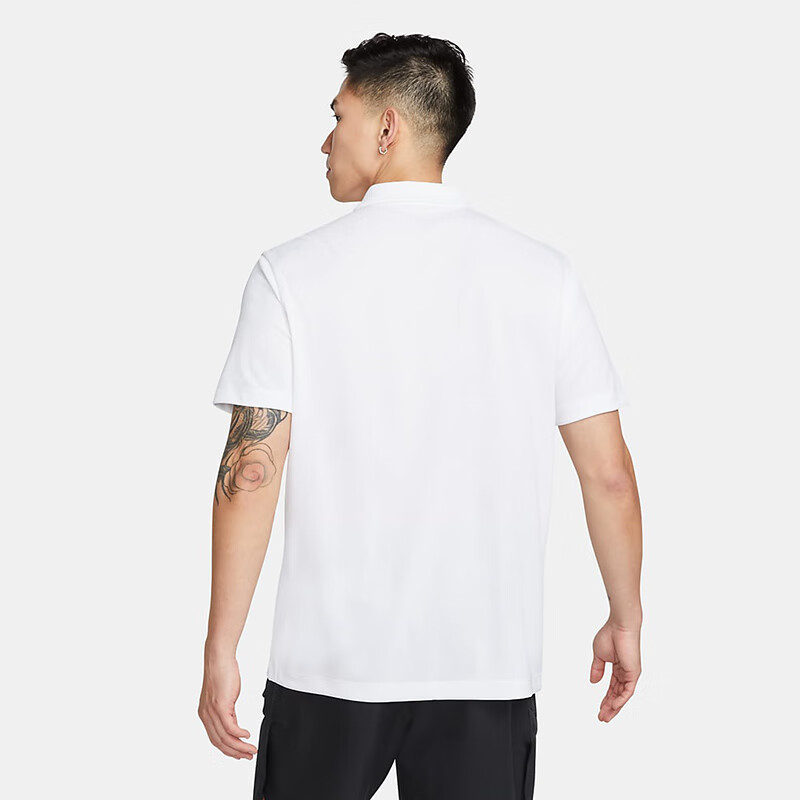 NIKE Spring And Summer Men's Short-Sleeve T-Shirt, Polo Shirt, Sports Casual DH0858-010 Black M 3