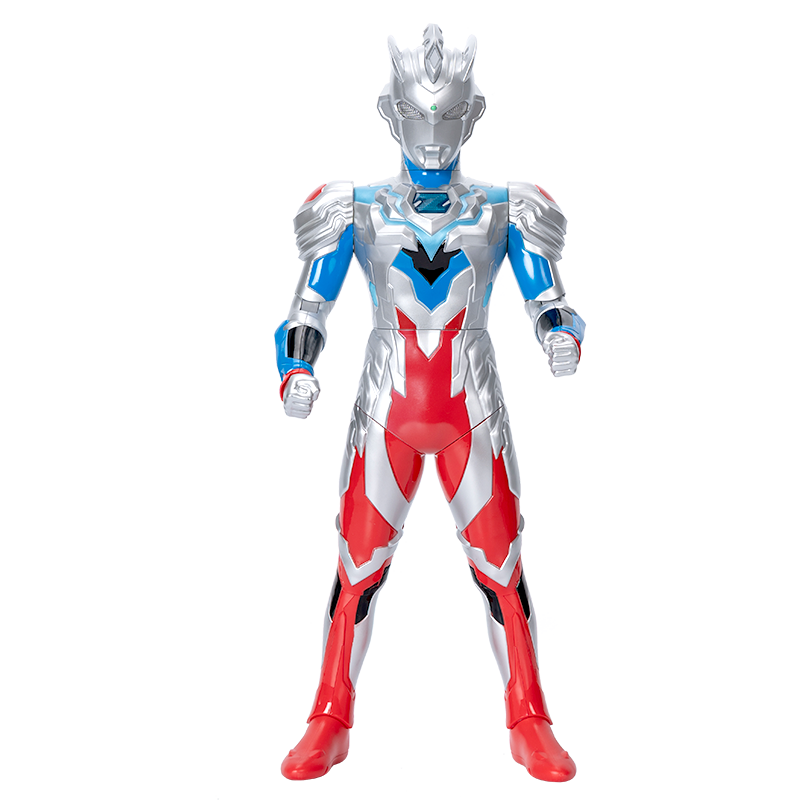 LDCX Children's Toy, Large-Sized Sound And Light-Emitting Action Figure for Boys, Birthday Gift, Ultraman Zeta Gift Box