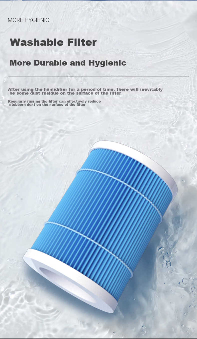 Yadu Mist-Free Humidifier Filter, Purification Filter Element, Cleaning And Filtering Accessories Suitable for SZ300-TJK302 SZ300-TJK302Pro [Accessory] 2
