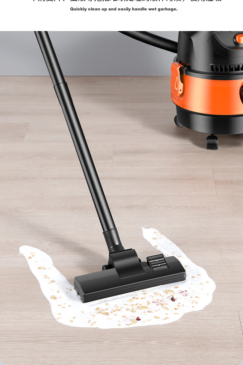Haier Canister Vacuum Cleaner, Large Capacity, Wet And Dry Blowing, Multi-Functional, for New Home Cleaning, Powerful Suction, Automatic Cord Rewind, HZ-T615 Pro, Best Choice for New Home Cleaning 8