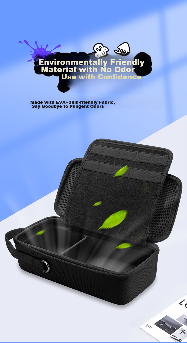 BUBM Switch Storage Case, NS Game Console Protective Cover, OLED Large Capacity Storage Box, Lite Charging Dock, Controller Strap Storage, Includes Joy-Con Caps, Splatoo 12