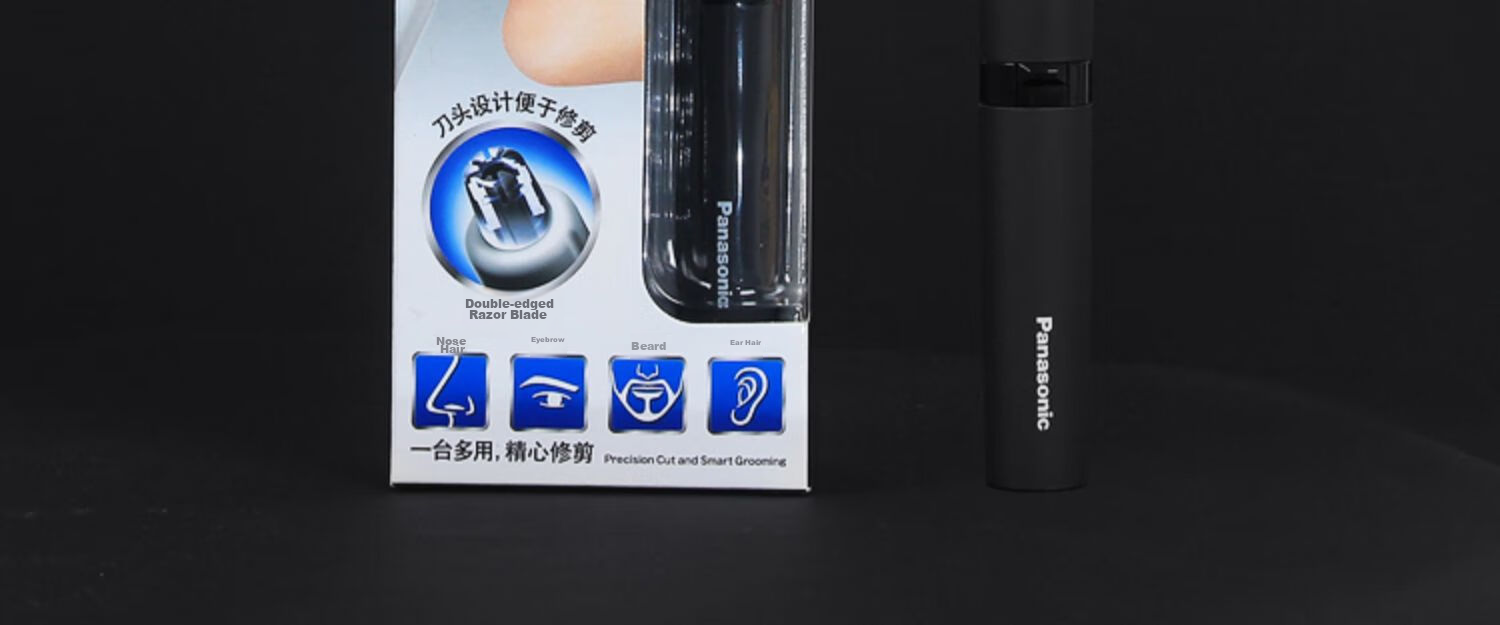 Panasonic Electric Nose Hair Trimmer for Men, Nose Hair Shaver, Compact And Portable Nose Hair Cutting Tool, Birthday And Holiday Gift for Men, GN20 Black 14