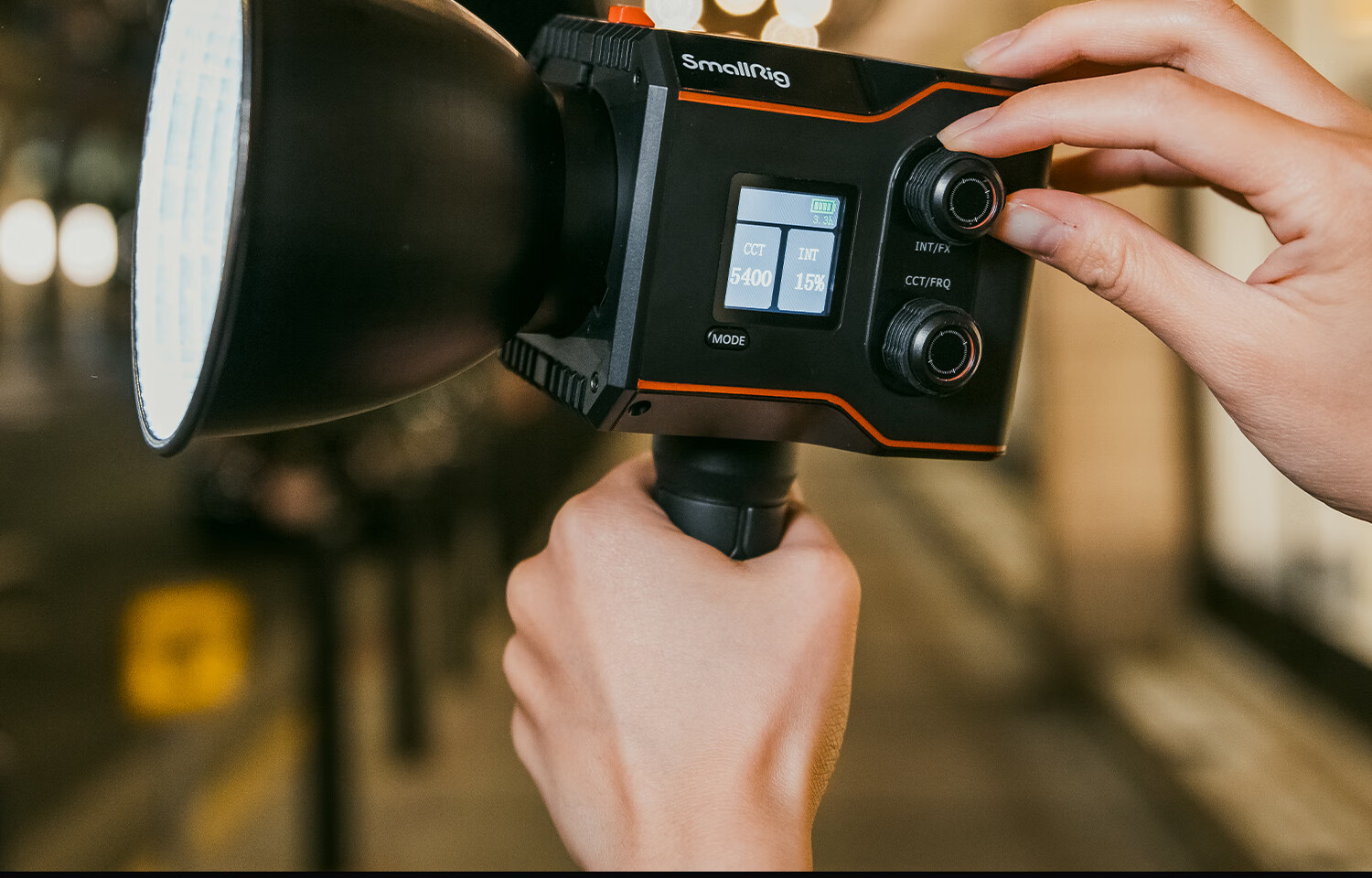SmallRig 4529 Professional Live Streaming RC60B Dual Color Temperature Fill Light, COB Photography Shooting Constant Light, Film And Television Light Dedicated Accessory, Portable Quick-Install Silicone Diffusion Dome 14