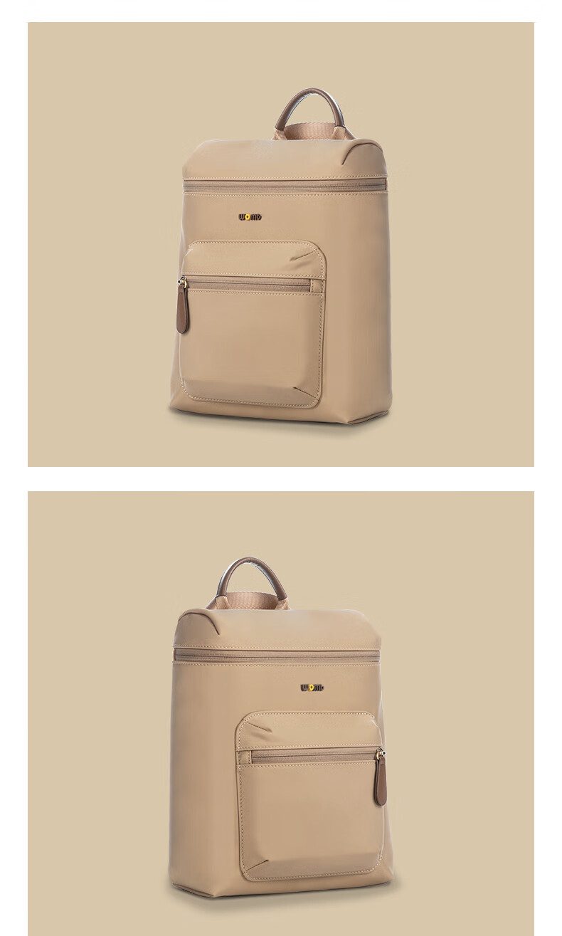 WOMT Women's Backpack, Lightweight And Fashionable Handbag, Casual Travel And Shopping Bag, Water-Resistant Small Schoolbag 3