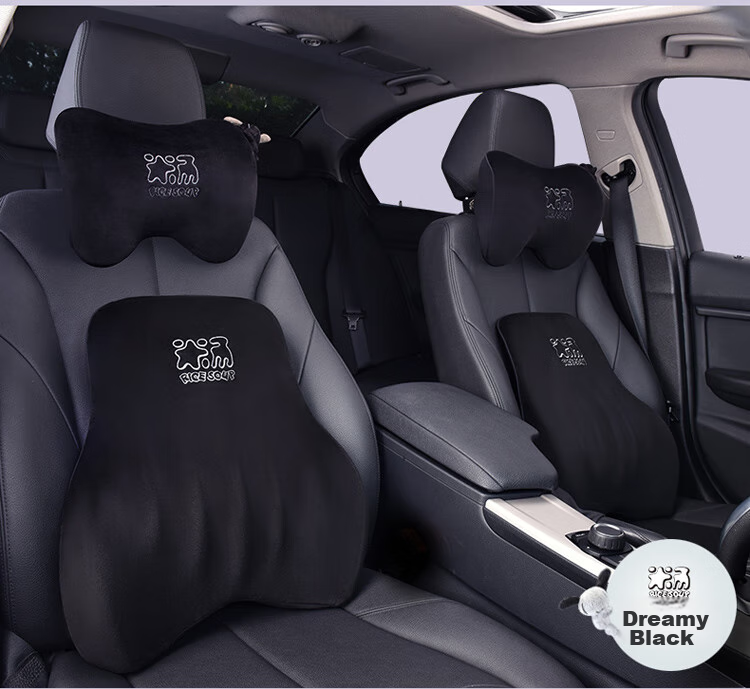 ICAROOM Car Headrest, In-Car Neck Pillow, Seat Cervical Support Cushion, Automotive Neck Pillow, Car Head And Neck Rest 20
