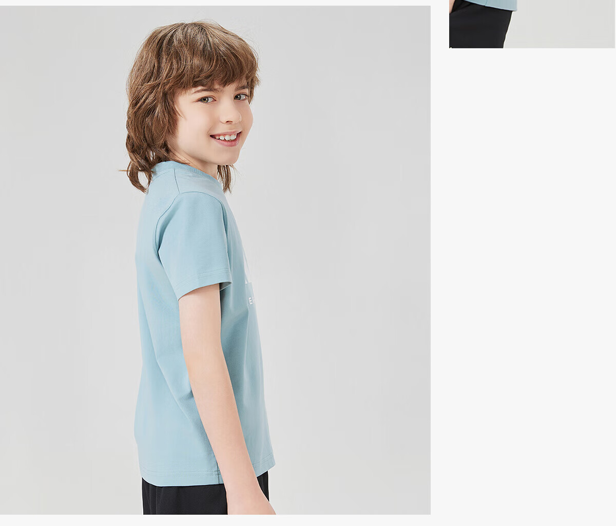 Adidas 2025 New Children's Short-Sleeve T-Shirt, Summer Outdoor Sports Casual Versatile Top, White + Gold, Size 116 6
