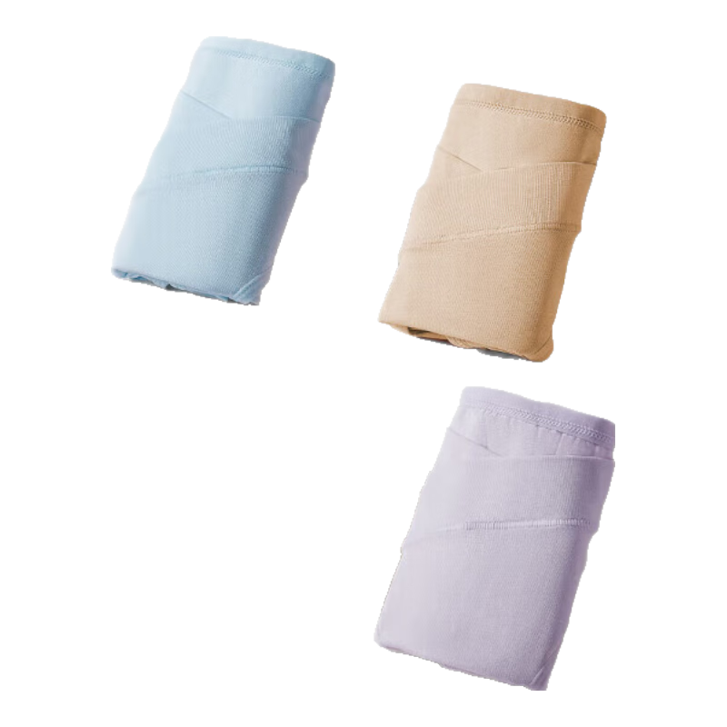EMXEE Maternity Underwear for Women, Antibacterial Low-Rise Belly Support Panties for Early to Late Pregnancy And Postpartum, Seamless Cotton Underwear, 4-Pack Set, XXL