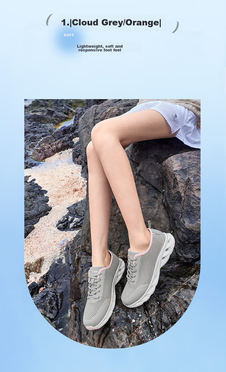 CAMEL Sports Shoes, New Summer Men's Shoes, Breathable Mesh, Perforated, Non-Slip, Wear-Resistant, Casual Sneakers for Fathers And Elderly 13
