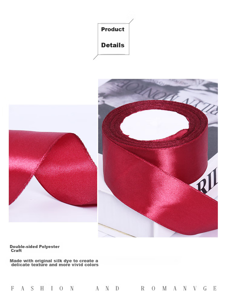 Jingtang Ribbon Gift, Tie Ribbon, Balloon Ribbon, Satin Ribbon, Wedding Gift, Birthday Gift, Valentine's Day Decoration, Wedding Room Decoration Ribbo 5
