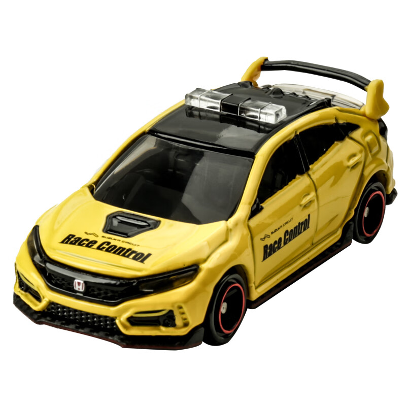 TAKARA TOMY, Alloy Car Model Toy for Children, Red And White Box, No. 120 Honda Racing Safety Car, 917113