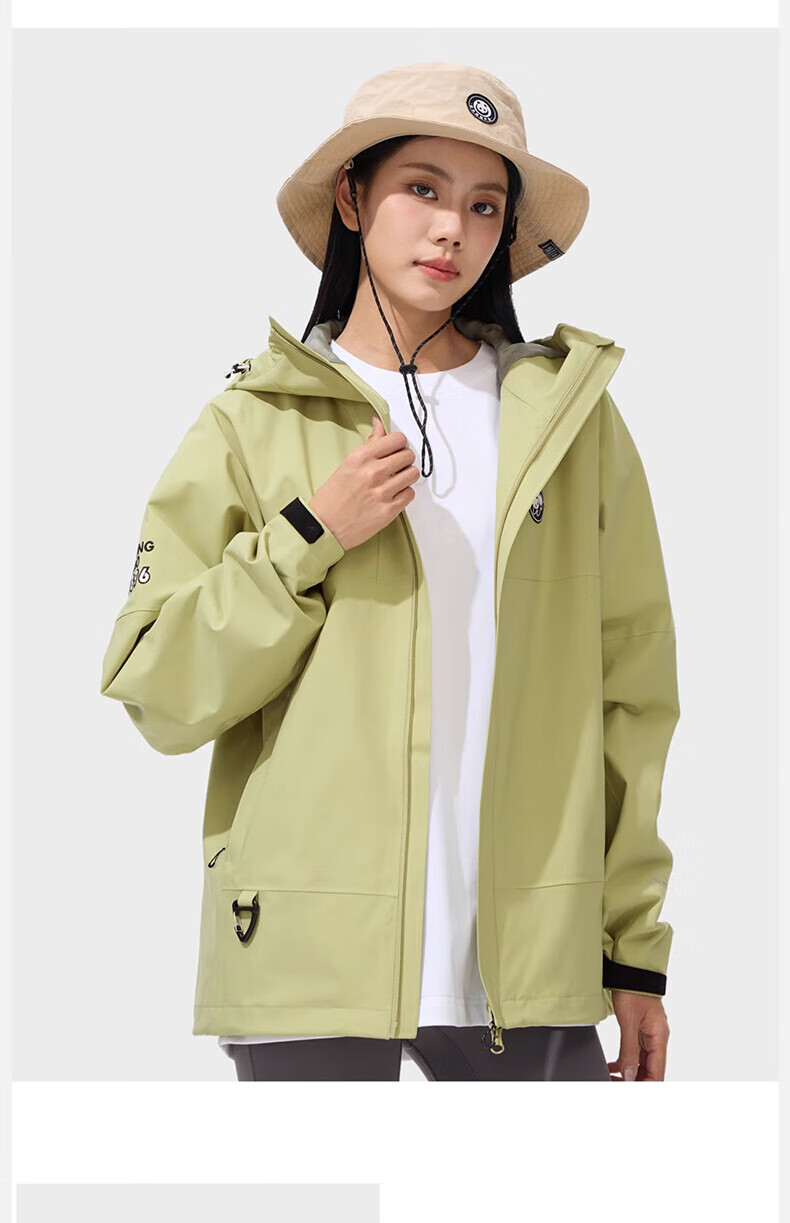 CAMEL Single-Layer Unisex Outdoor Jacket, New Spring Product, Waterproof Hard Shell Coat for Men And Wome 27