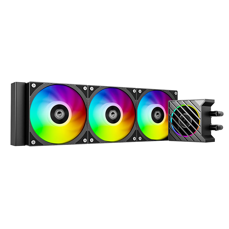 Kulin (IDCOOLING) Xuejie DF360 ARGB All-In CPU Water Cooler with One Fan, Compatible with LGA1200/1700/AM4/5